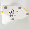 FIGURER, 3 st, keramik, 1900-/2000-tal, monogramsignerade RAF