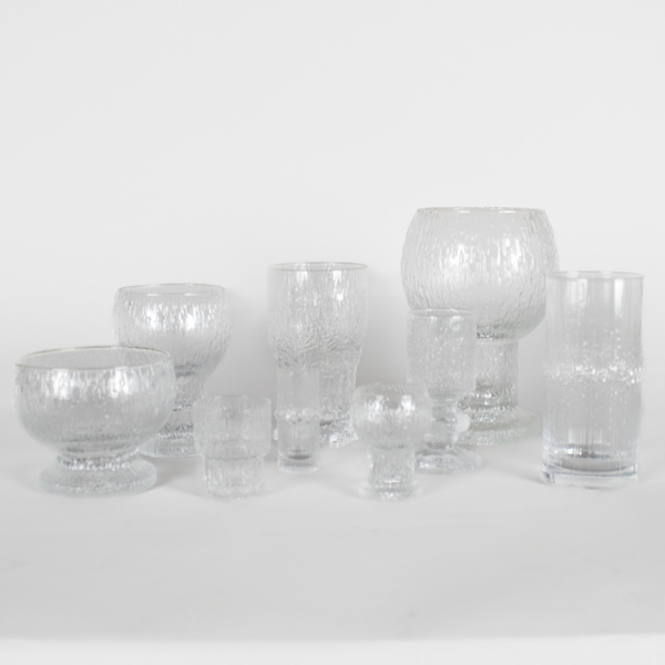 SERVISGLAS, 79 del, "Niva" samt "Kekkerit", Iittala