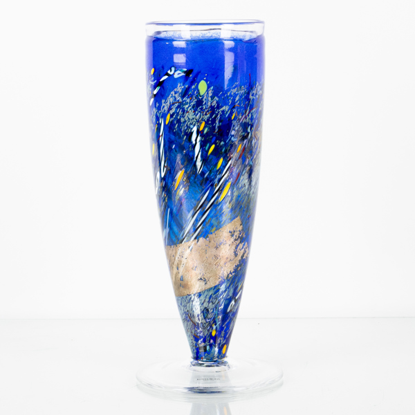 BERTIL VALLIEN, vas, glas, Kosta Boda, signerad