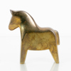 LOTTA HORN, dalahäst, mässing, Rejmyre mässingsbruk, 1900-/2000-tal