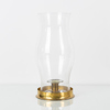 STORMLYKTA, mässing och glas, sent 1900-tal