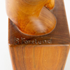 BROR FORSLUND (1902-1982), skulptur, snidat trä, signerad