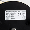 BORDSLAMPA, mässing, Konsthantverk AB Tyringe, 1900-/2000-tal