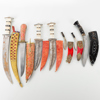 SAMLING SOUVENIRKNIVAR, 7 st, orientaliska, 1900-tal