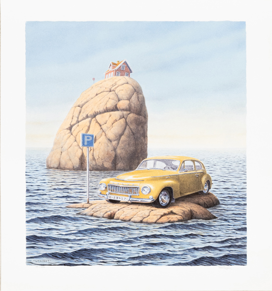 PETER ENGBERG (född 1962), färglitografi, signerad och numrerad 101/300
