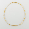 COLLIER, 18k guld, vikt ca 10 g