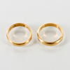 RINGAR, 2 st, 18k guld, bla med diamanter, tot vikt ca 8,7 g 