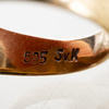 RING, 14k guld, vikt ca 5,2 g