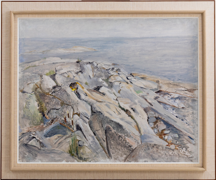 GUSTAF ADOLF FAHLE (1906–1989), olja på duk, signerad och daterad -83