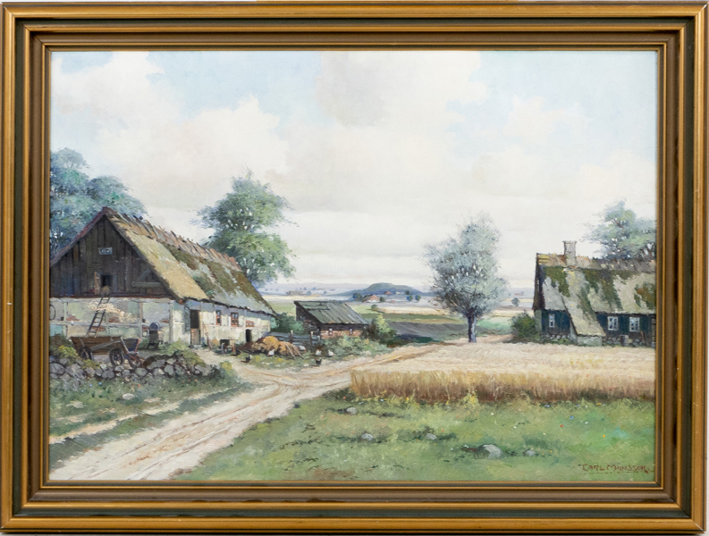CARL MÅNSSON (1892-1976), olja på duk, signerad 