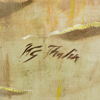 KARL GUSTAV THULIN (1959-2008), olja på duk, signerad
