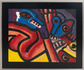 BENGT LINDSTRÖM (1925-2008), carborundumetsning, signerad