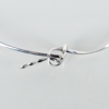 VIVIANNA TORUN BÜLOW-HÜBE (1927-2004), collier, silver, "Forget me knot", Georg Jensen
