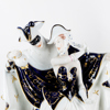 FIGURGRUPP, porslin, "Harlequin och Columbine", Royal Dux, 1900-tal