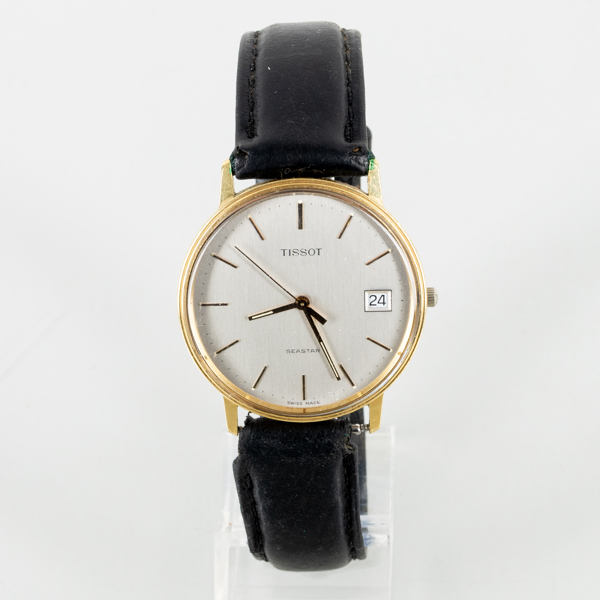 HERRARMBANDSUR, 18k guld, Tissot, 1900-talets andra hälft