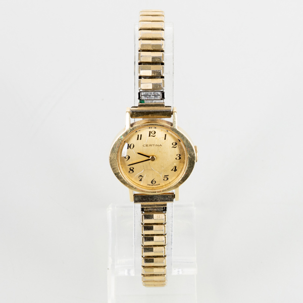 DAMARMBANDSUR, 14k guld, 1900-talets andra hälft