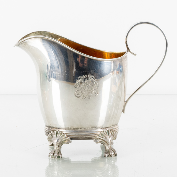 MJÖLKKANNA, silver, CG Hallberg 1915, vikt ca 175 g