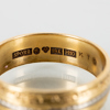 RING, 18k guld, Sporrong, Stockholm 1982, vikt ca 7,4 g