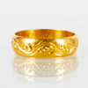 RING, 23 k guld, svenska stämplar LFE 1908, vikt ca 7,1 g