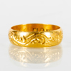 RING, 23 k guld, svenska stämplar LFE 1908, vikt ca 7,1 g