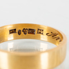 RING, 18k guld, WPL 1965, vikt ca 4,9 g