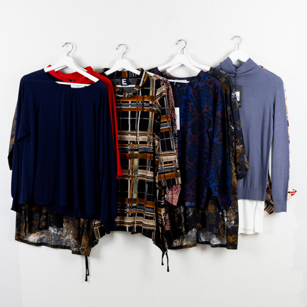 ÖVERDELAR, 10 st, bla Masai, du Milde, Avantgarde strlk S/M, obrukade