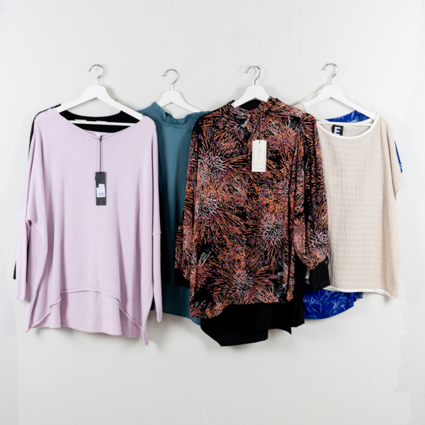 ÖVERDELAR, 7 st, bla Masai, Bitte Kai Rand, Cissi och Selma, strlk XL, obrukade
