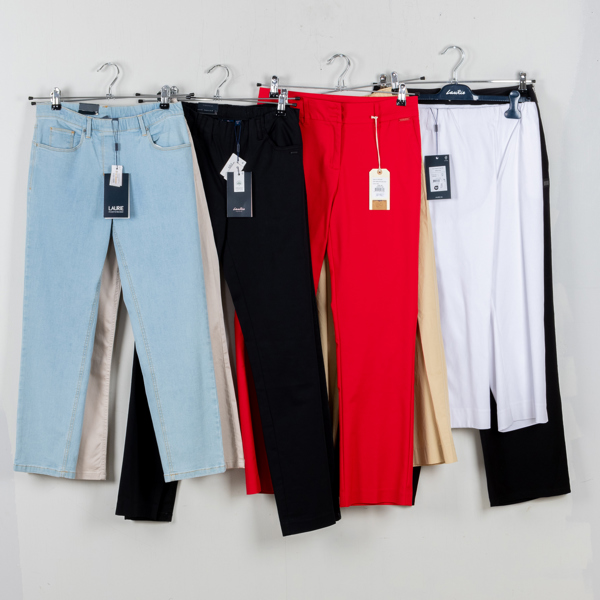 BYXOR, 8 st, dam, bla Masai, Laurie, strlk 38/40/M, obrukade