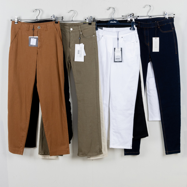 BYXOR, 10 st, dam, bla Bitte Kai Rand, Masai, Laurie, strlk 36/S, obrukade