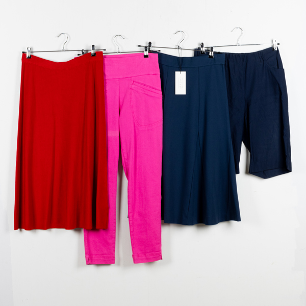 BYXOR OCH KJOLAR, 9 st, dam, bla Bitte Kai Rand, Laurie, Zilch, strlk bla L/M, 38, obrukade