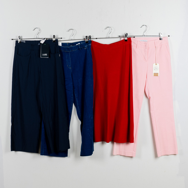 BYXOR, KJOLAR OCH SHORTS. 10 st, dam, bla Masai, Red Button, Laurie, Bitte Kai Rand, strlk S/36