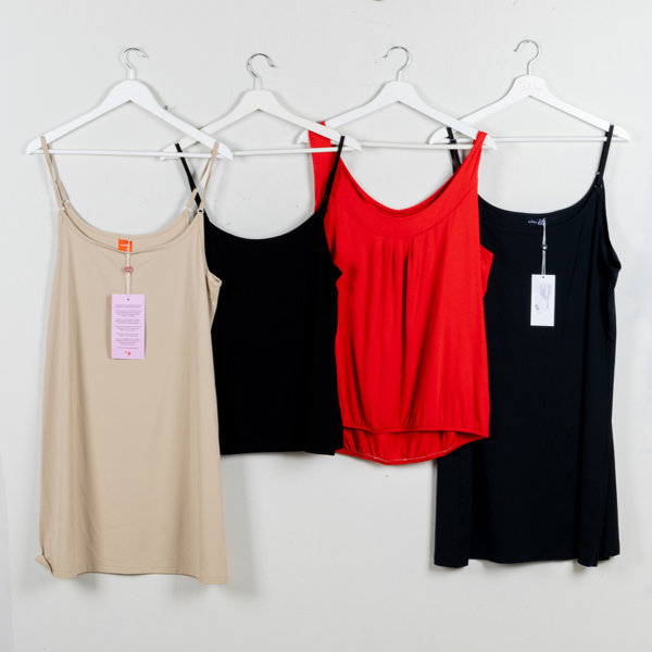 PARTI UNDERKLÄNNINGAR OCH LINNEN, 22 st, strlk 3XL - 5XL, bla du Milde, obrukade