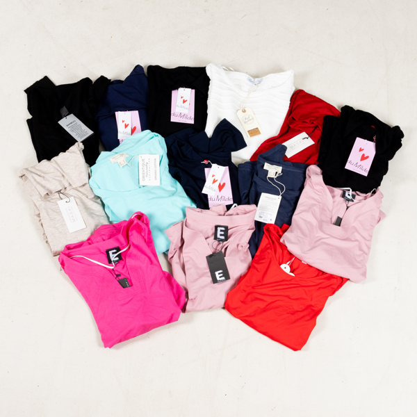 PARTI ÖVERDELAR, bla du Milde, Avantgarde, Masai, strlk bla XXL, obrukade