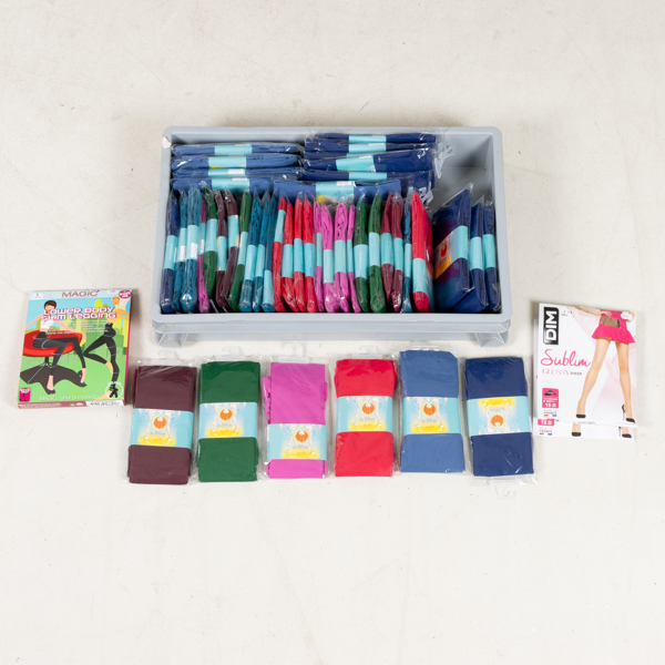 SAMLING STRUMPBYXOR, bla du Milde, strlk bla L_XL