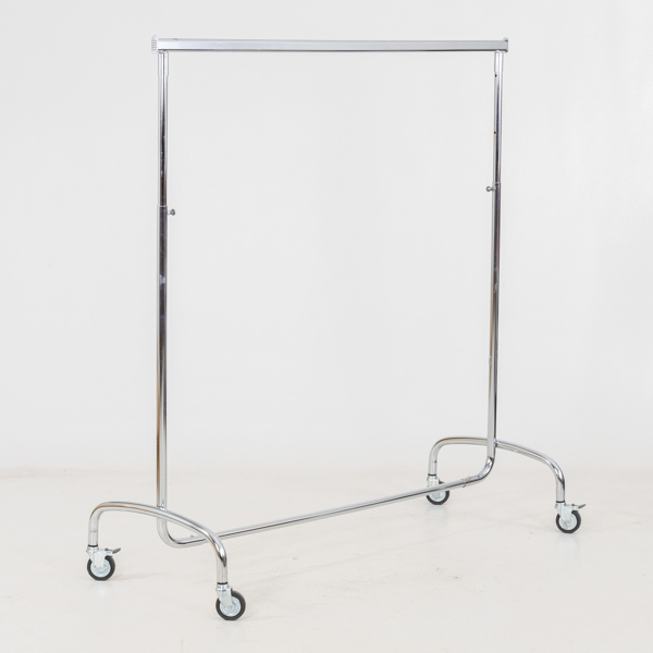 KLÄDSTÄLLNING, vitmetall, sannolikt sent 1900-tal