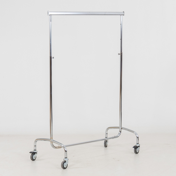 KLÄDSTÄLLNING, vitmetall, sannolikt sent 1900-tal