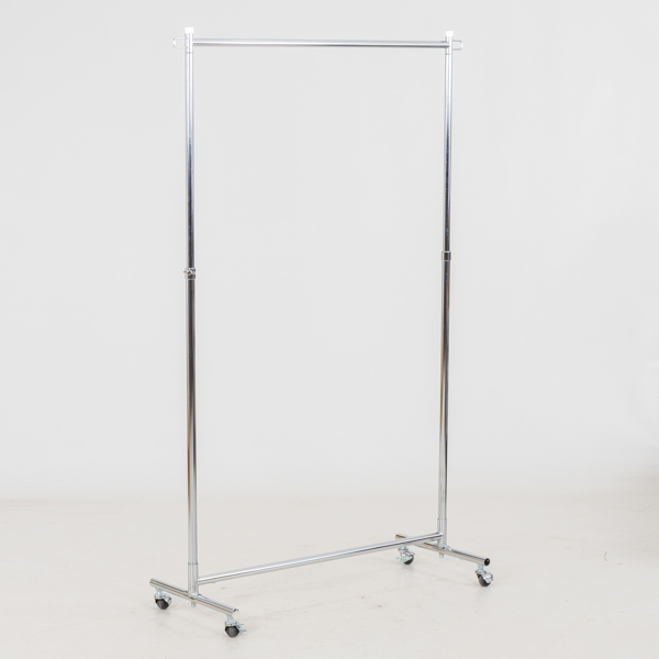 KLÄDSTÄLLNING, vitmetall, sannolikt sent 1900-tal