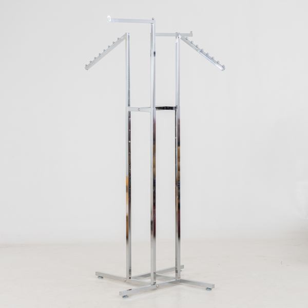 KLÄDSTÄLLNING, vitmetall, sannolikt sent 1900-tal