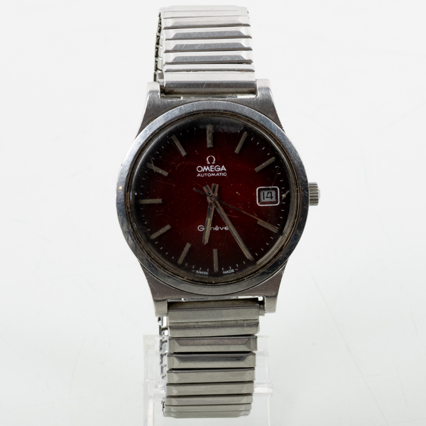 OMEGA AUTOMATIC, armbandsur, stål, Genève, 1970-tal