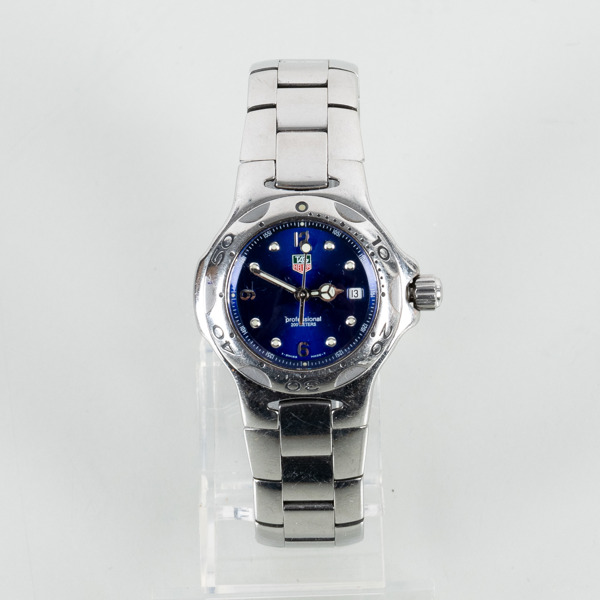 TAG HEUER, Professional, damarmbandsur, stål, 2000-tal