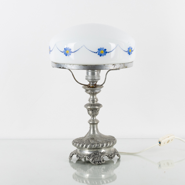 BORDSLAMPA, metall, 1900-talets första hälft