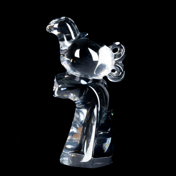 OLLE ALBERIUS, skulptur, glas, Orrefors, signerad