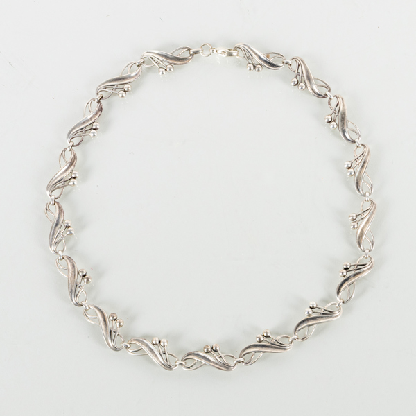 COLLIER, silver, 1900-talets mitt