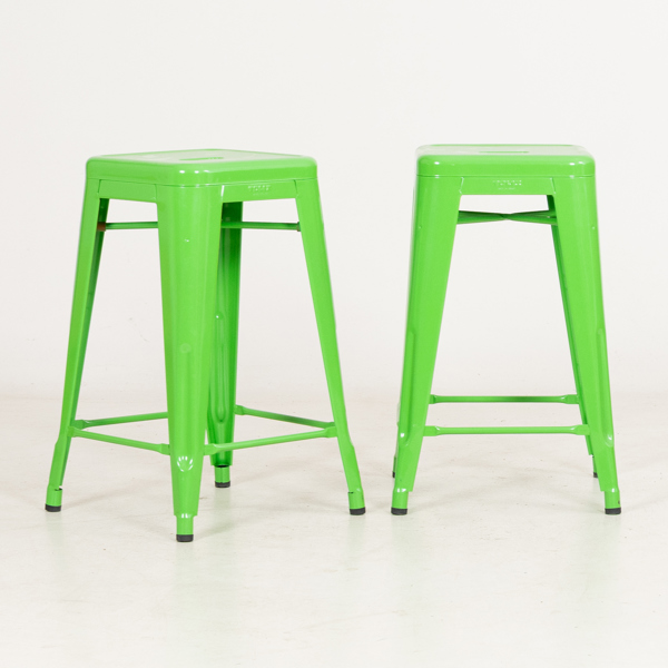 XAVIER PANCHARD, 1 par, pallar, "H60", Tolix, 2000-tal