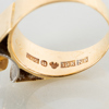 RING, 18k guld, svenska stämplar UGG 1963, tot vikt ca 3,5 g 