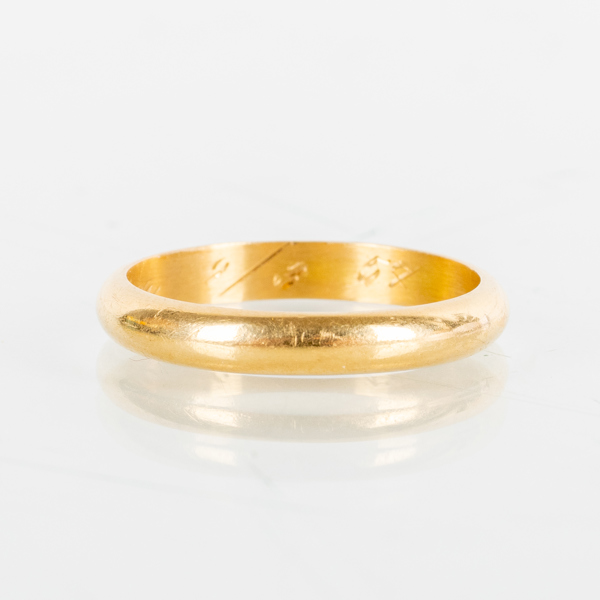 RING, 18k guld, vikt ca 3,5 g
