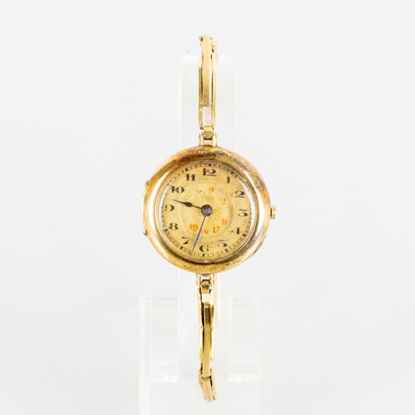 DAMARMBANDSUR, 18k guld, tot vikt ca 19 g