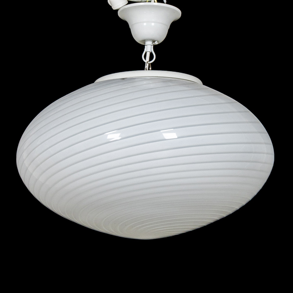 TAKLAMPA, glas, Vetri, Murano, Italien, 1970-/80-tal