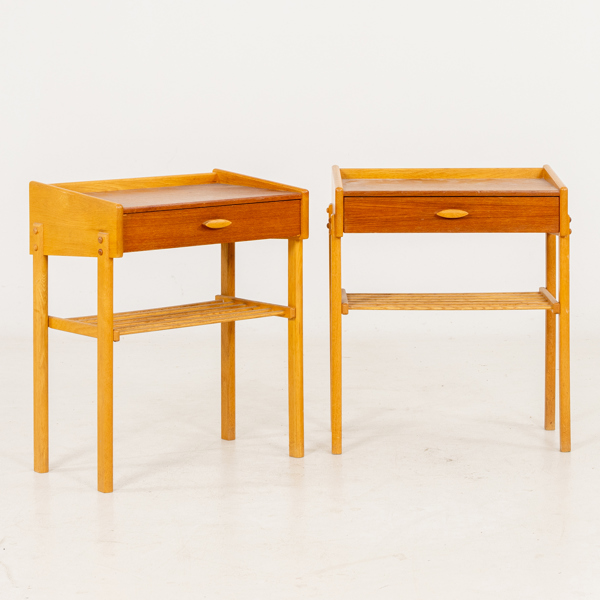 SÄNGBORD, 1 par, 1950-/60-tal