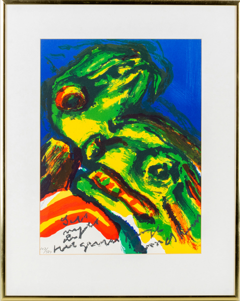 BENGT LINDSTRÖM (1925-2008), färglitografi, signerad och numrerad 107/500